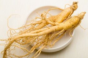 Ginseng Wurzel, um die Leistung zu erhöhen